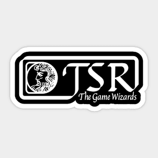 TSR The Game Wizards Old School Dungeons and Dragons Sticker